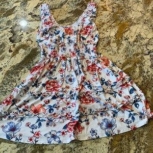 Floral Mini Dress size small